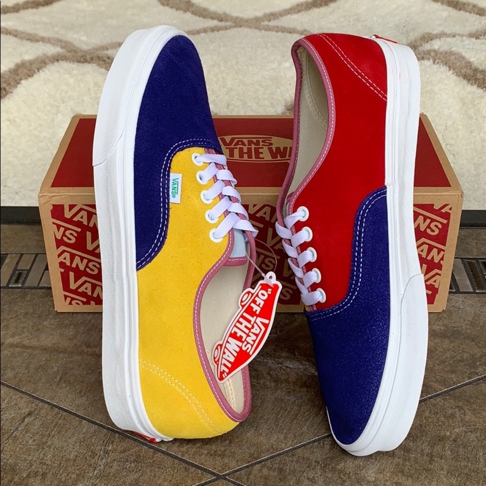 VANS AUTHENTIC SUNSHINE Multi/True White men’s - Picture 10 of 16